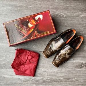 Robert Wayne - Rome Brown Leather Loafers